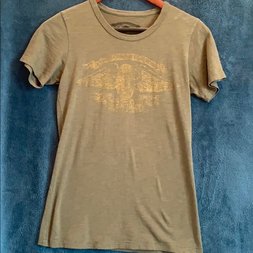 Johnson Motors Lucky Brand tee shirt size large